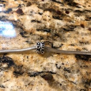 PANDORA Bracelet with 2 Clip Charms